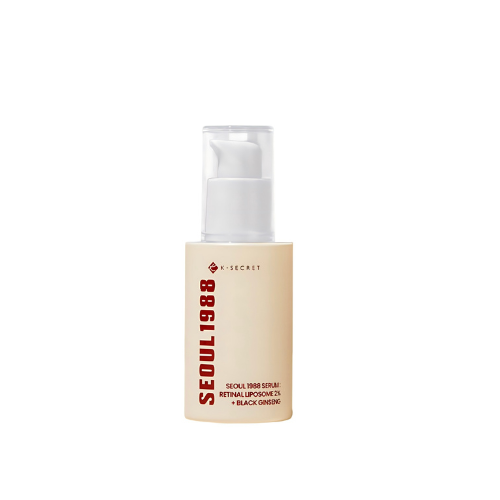 seoul 1988 serum K-Secret , SEOUL 1988 Serum Retinal Liposome 2% + Black Ginseng (Fine Line & Spot Anti-Blemish 2% Retinal Liposome + Black Ginseng Serum) - 30ml