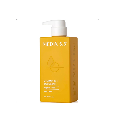 Medix 5.5, Body Cream, Vitamin C + Turmeric - 444ml