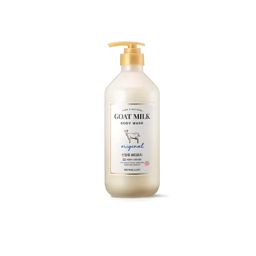 Pure & Natural Goat Milk Body Wash – Deep Moisturizing & Gentle Nourishing Cleanser for Soft, Healthy Skin- 800ml
