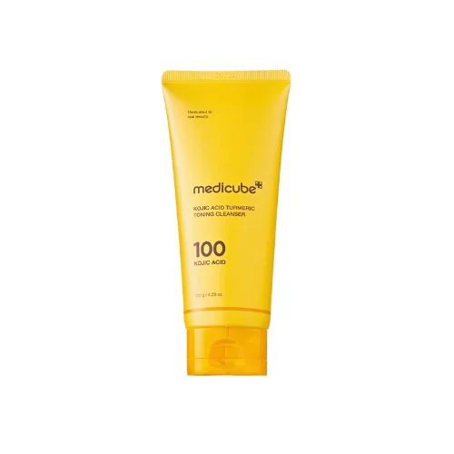 Medicube Kojic Acid Turmeric Toning Cleanser , Brightening & Even Tone Face Wash - 120g